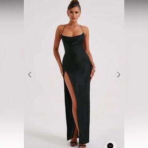 Babyboo Misha NWT Maxi Dress in Black Sz S